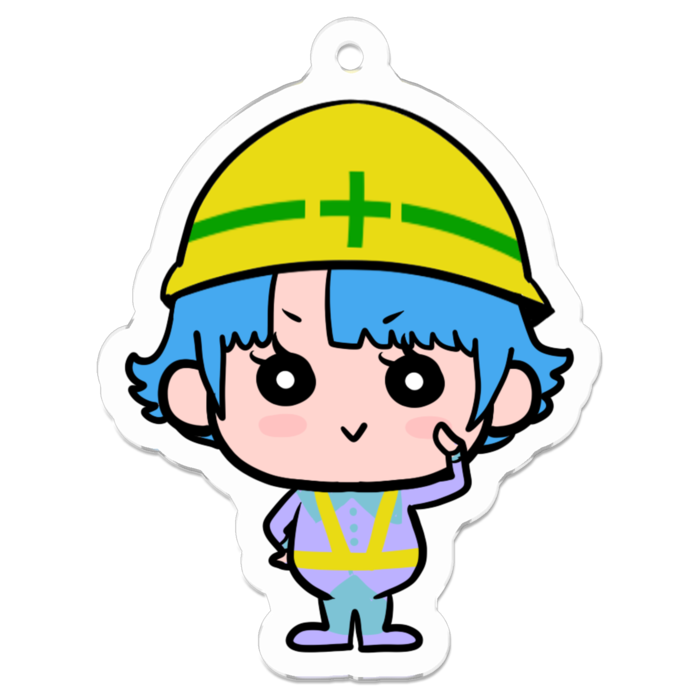 アクリルキーホルダー - 50 x 50 (mm)(1)