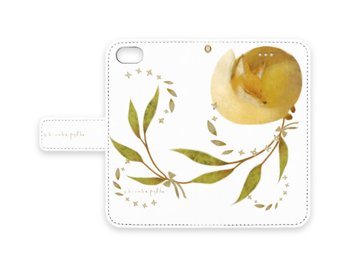 手帳型iPhoneケース - iPhone 8 / 7 / SE2 - ストラップ穴 あり