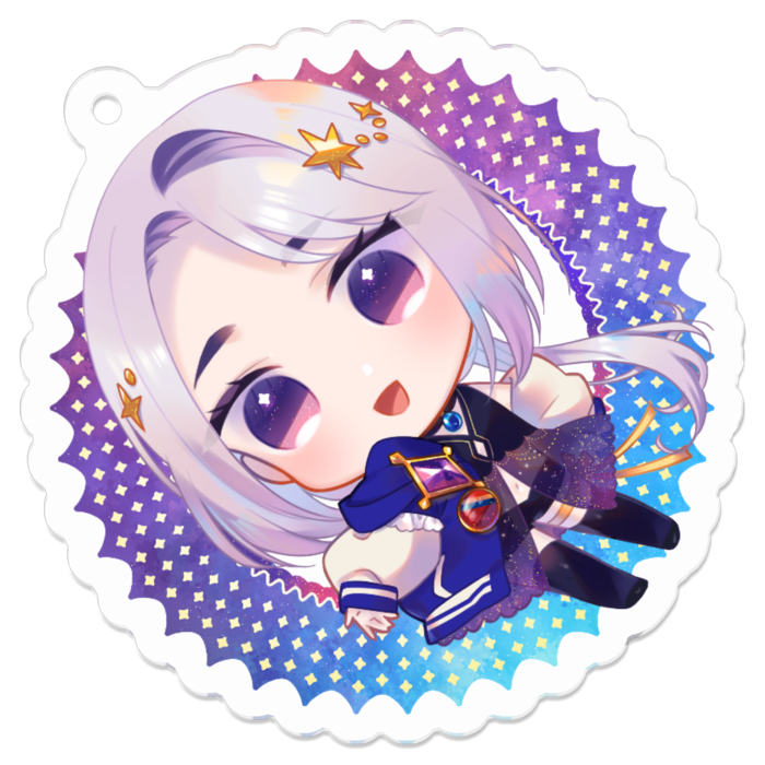 アクリルキーホルダー - 50 x 50 (mm)