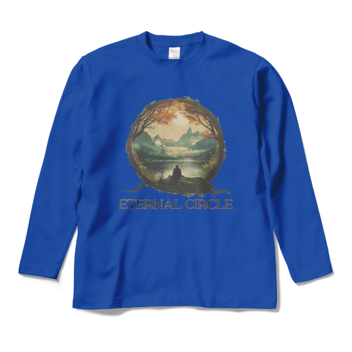 ロングスリーブTシャツ - M - ロイヤルブルー