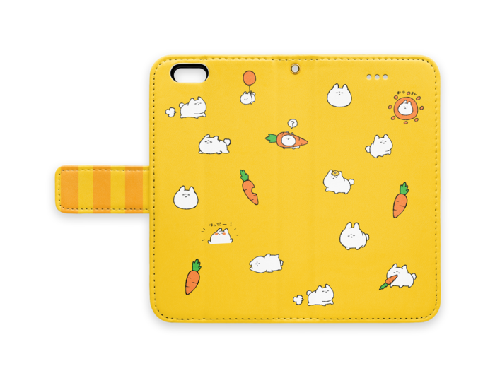 手帳型iPhoneケース - iPhone 6 / 6s - ストラップ穴 あり