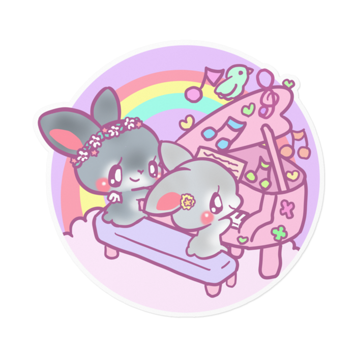 ステッカー - 160 x 160 (mm)