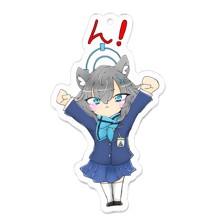 アクリルキーホルダー - 70 x 70 (mm)