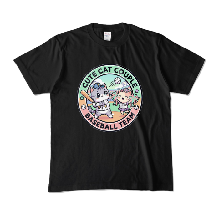 カラーTシャツ - M - ブラック (濃色)