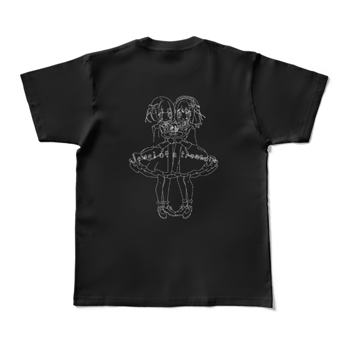 デザインTシャツ - M - ブラック (濃色)