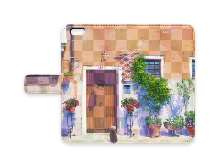 手帳型iPhoneケース - iPhone 6 Plus / 6s Plus - ストラップ穴 なし