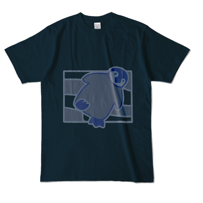 カラーTシャツ - L - ネイビー (濃色)