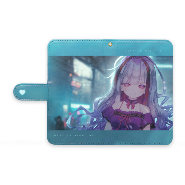 手帳型Androidケース - M - ストラップ穴 あり