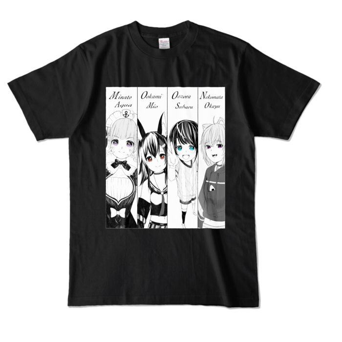 カラーTシャツ - L - ブラック (濃色)