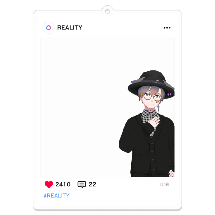 アクリルキーホルダー - 100 x 100 (mm)