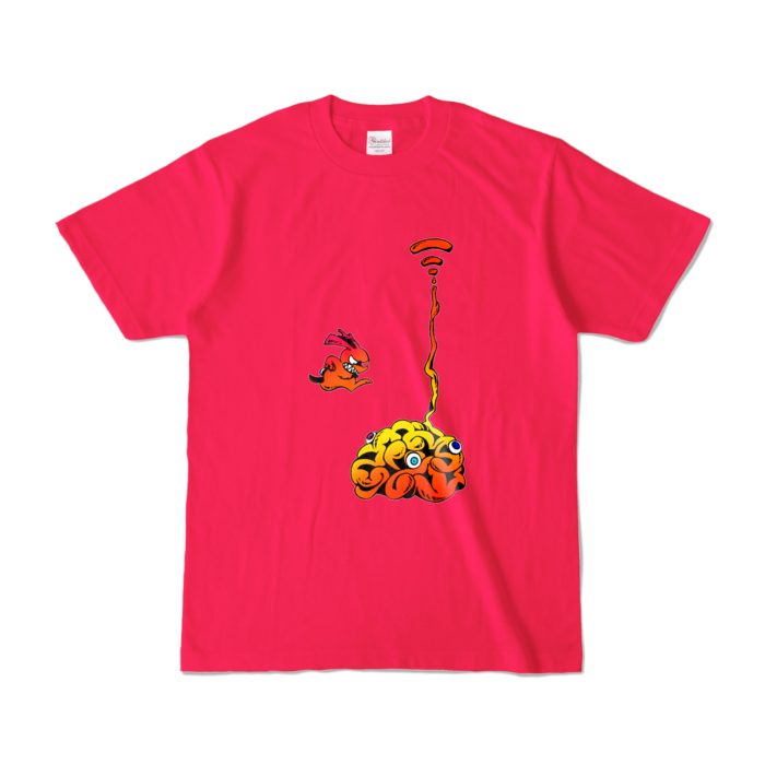 カラーTシャツ - S - ホットピンク (濃色)(2)