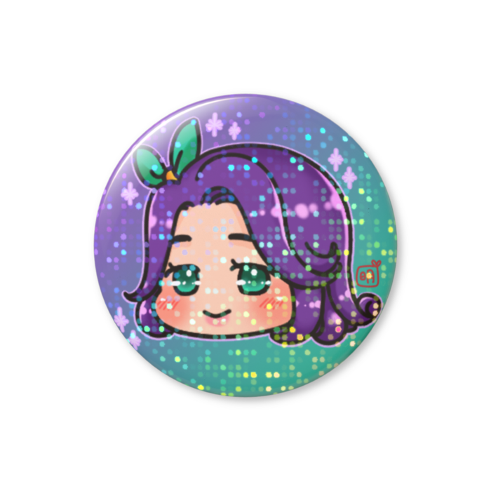 ホログラム缶バッジ - アビゲイル(4)32mm