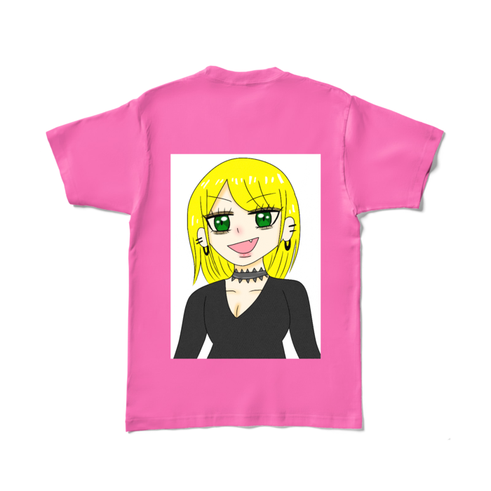 カラーTシャツ - L - ピンク (濃色)