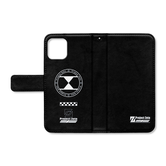 手帳型iPhoneケース - iPhone11Pro - ストラップ穴 あり