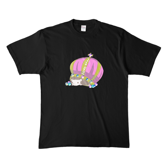 カラーTシャツ(濃色) - XL - ブラック