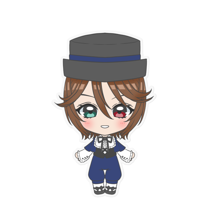 ステッカー - 160 x 160 (mm)クリア