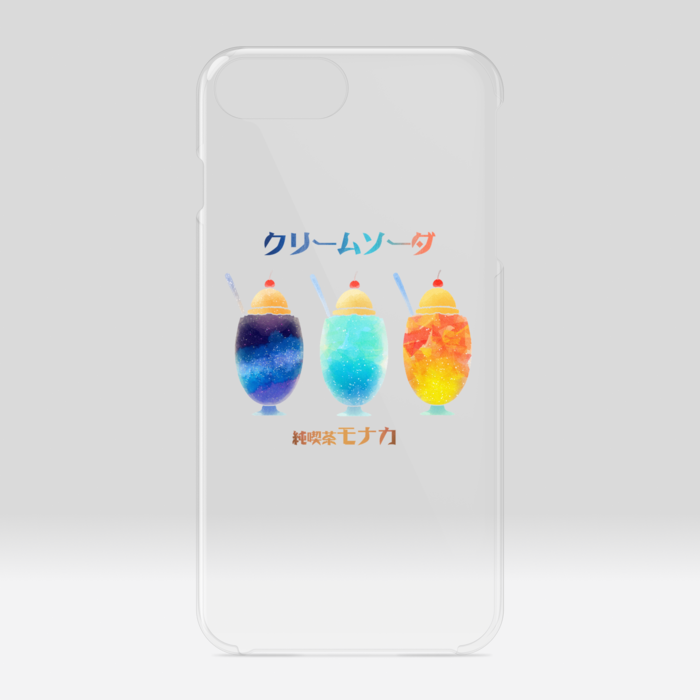 クリアiPhoneケース - iPhone 6 Plus / 7 Plus / 8 Plus