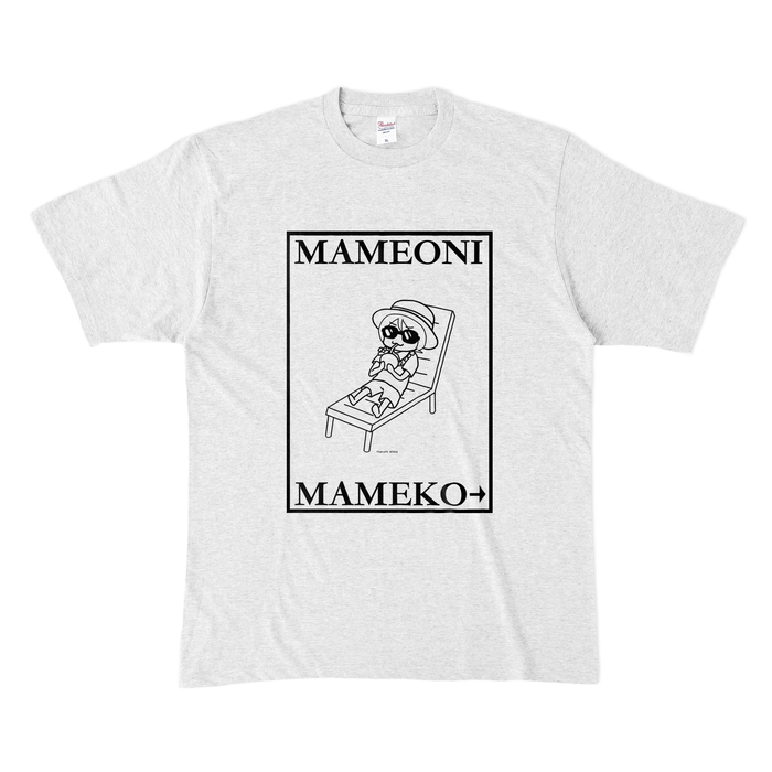 カラーTシャツ(淡色) - XL - アッシュ