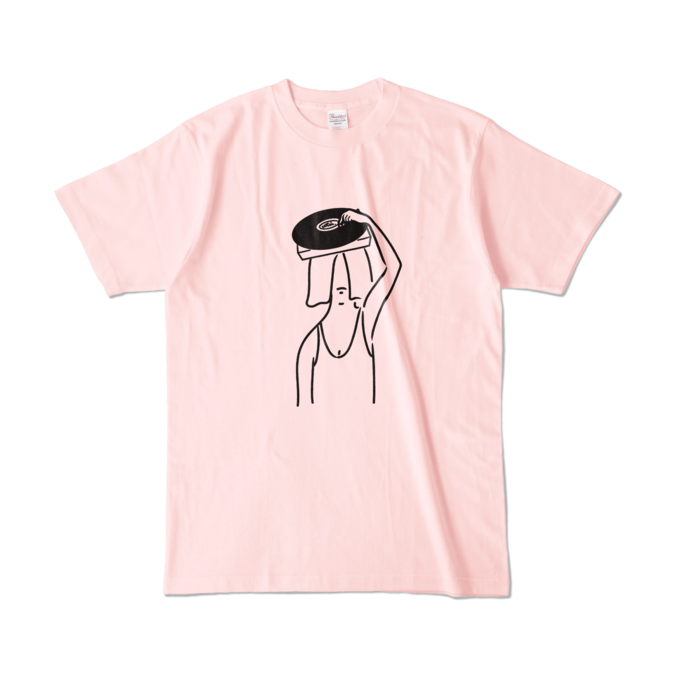 カラーTシャツ - L - ライトピンク (淡色)
