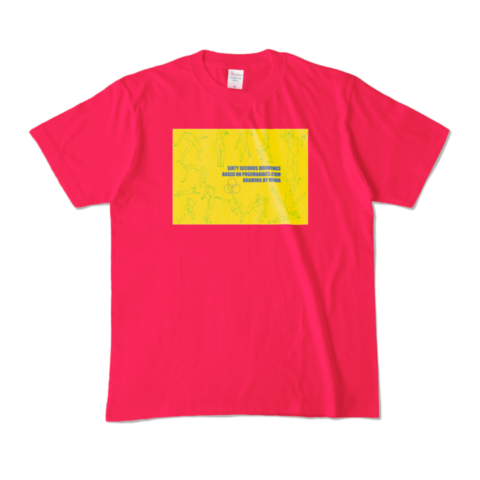 カラーTシャツ - M - ホットピンク (濃色)