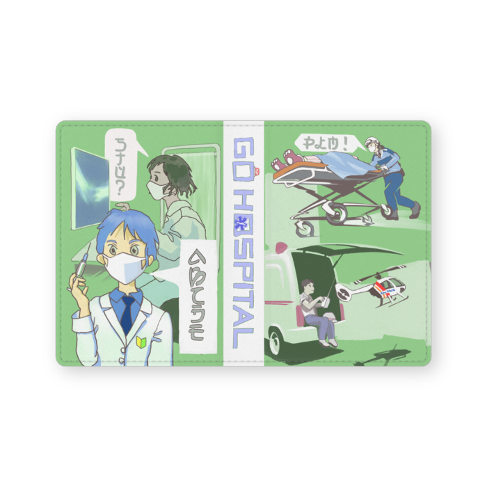 レザー製名刺入れ - 102 x 72 (mm)