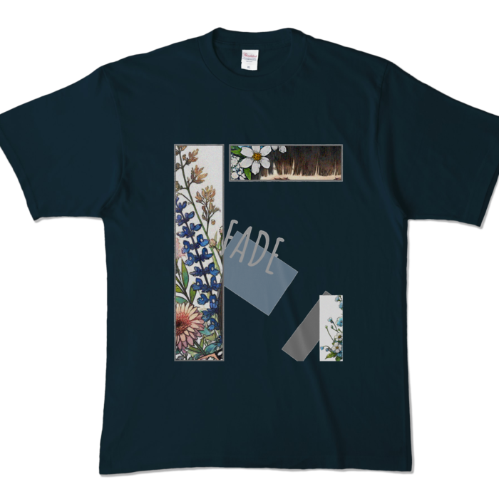 カラーTシャツ - XL - ネイビー (濃色)