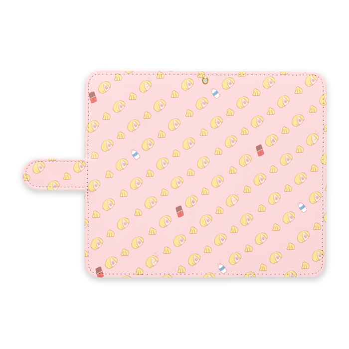 手帳型Androidケース - L - ストラップ穴 あり