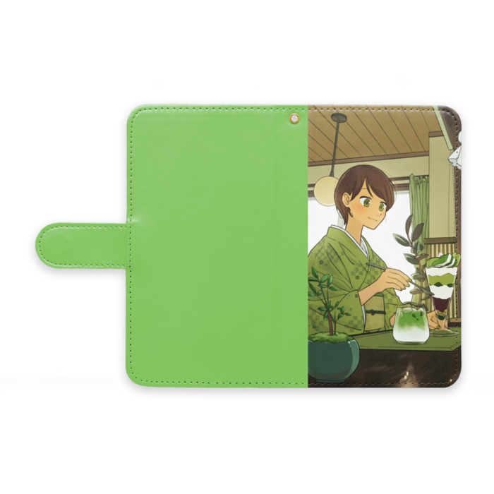 手帳型Androidケース - M - ストラップ穴 あり