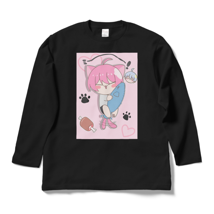 ロングスリーブTシャツ - L - ブラック