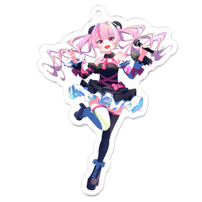 アクリルキーホルダー - 70 x 70 (mm)