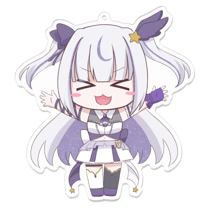 アクリルキーホルダー - 100 x 100 (mm)