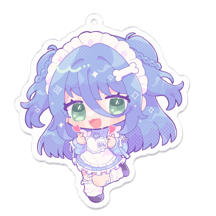 アクリルキーホルダー - 70 x 70 (mm)