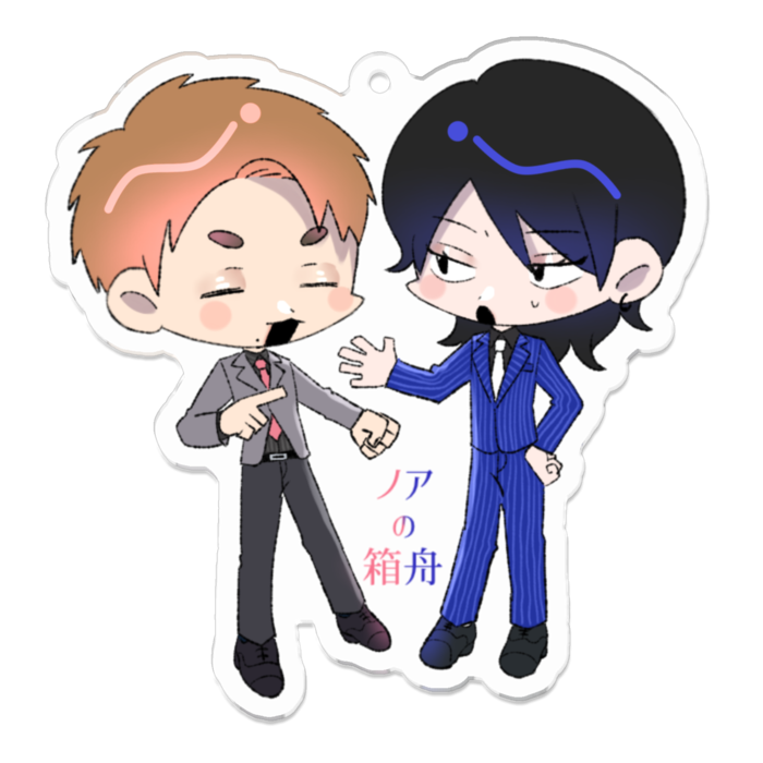 アクリルキーホルダー - 70 x 70 (mm)