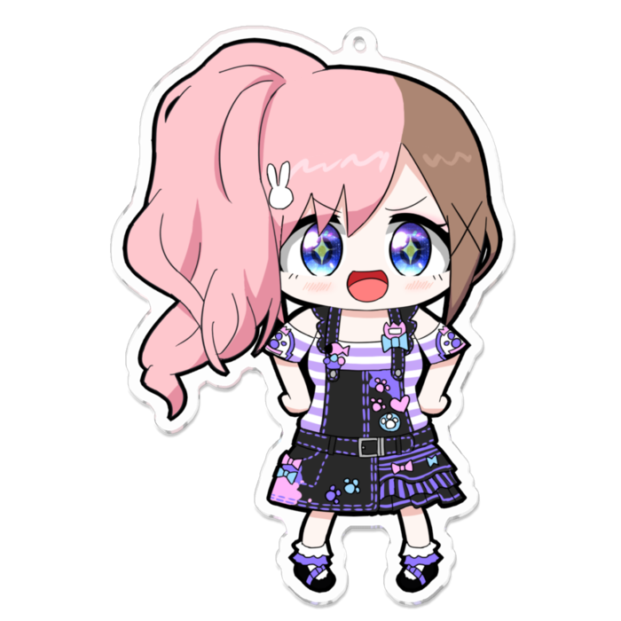 アクリルキーホルダー - 100 x 100 (mm)