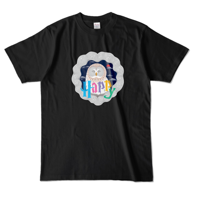 カラーTシャツ - L - ブラック (濃色)