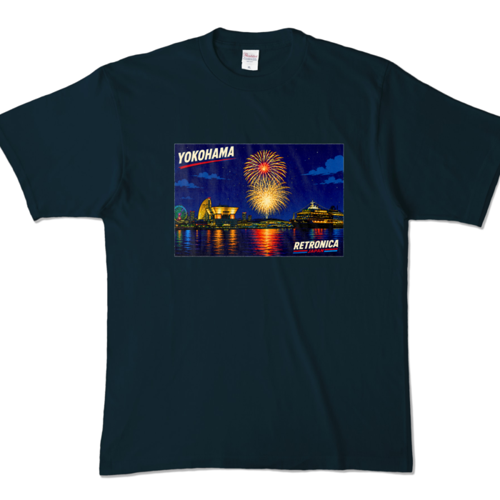 カラーTシャツ - XL - ネイビー (濃色)