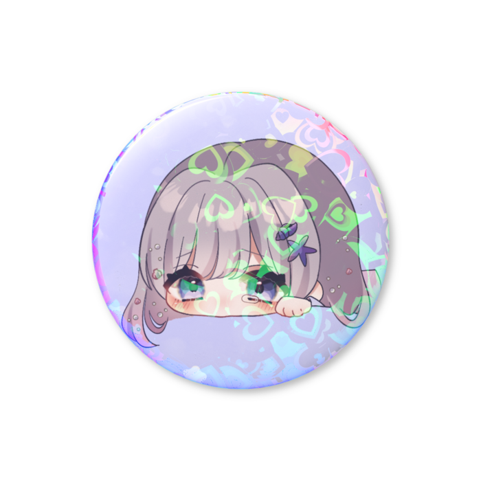 ホログラム缶バッジ - 32mm
