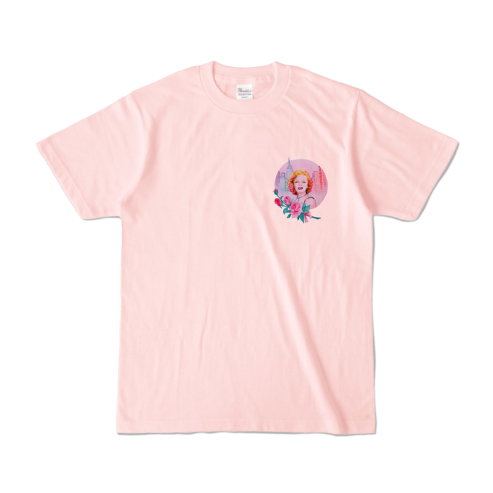 カラーTシャツ - S - ライトピンク (淡色)