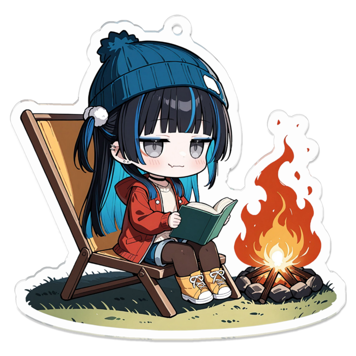 アクリルキーホルダー - 70 x 70 (mm)