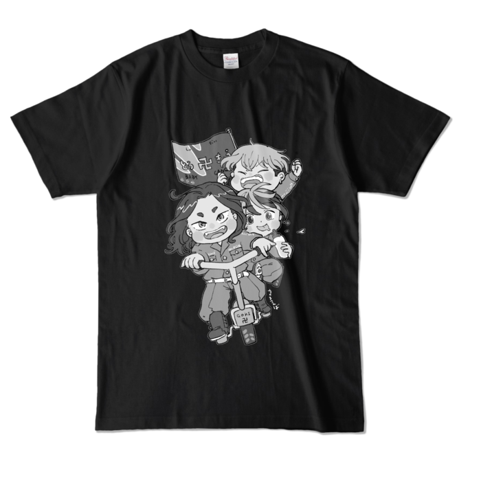 カラーTシャツ - L - ブラック (濃色)