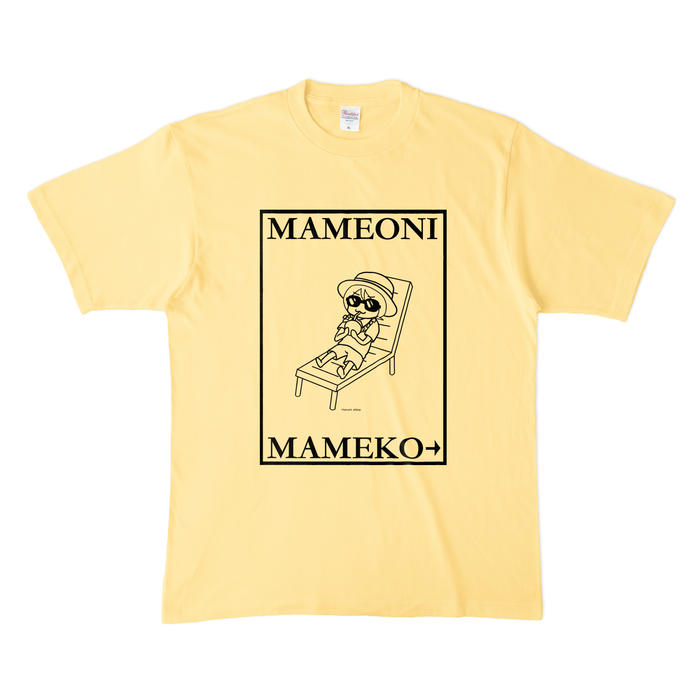 カラーTシャツ(淡色) - XL - ライトイエロー