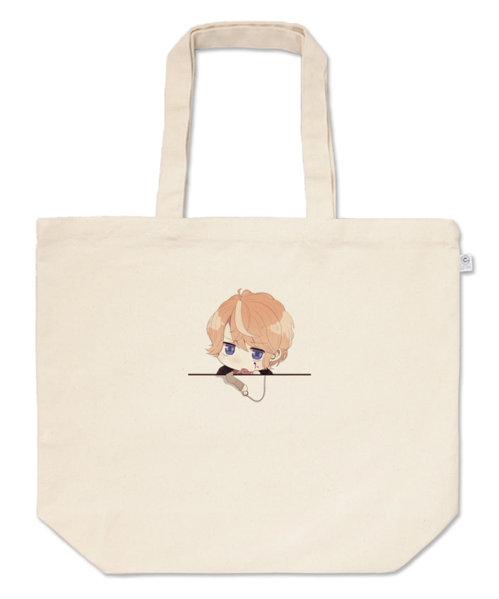 逆巻シュウ付き添いバッグ - L - プリント面積小