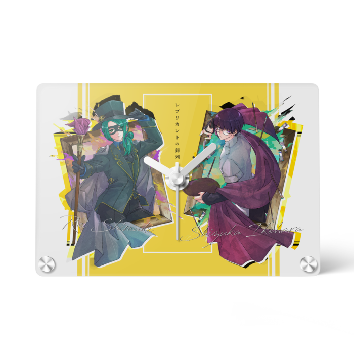 アクリル時計 - 148x100mm