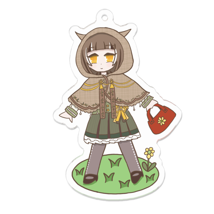 アクリルキーホルダー - 70 x 70 (mm)