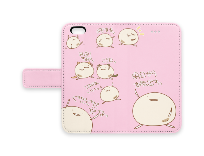 手帳型iPhoneケース - iPhone 6 / 6s - ストラップ穴 なし