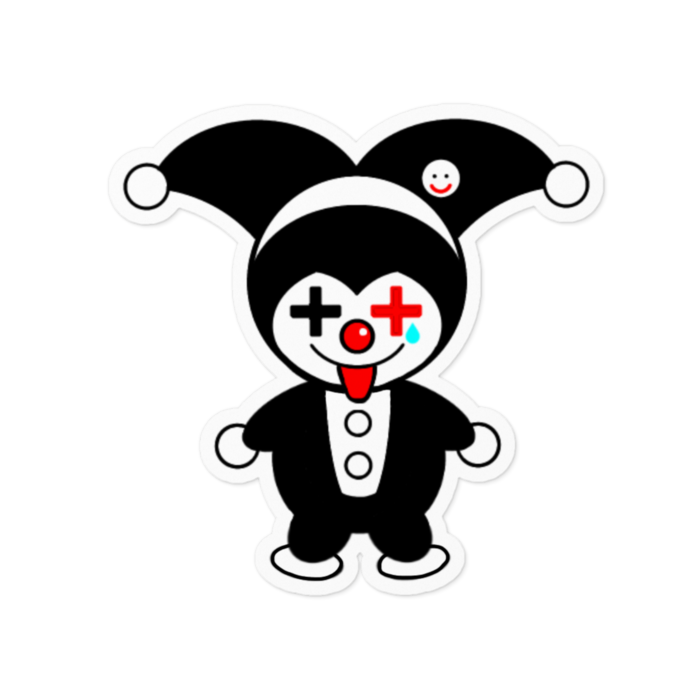 ステッカー - 100 x 100 (mm)