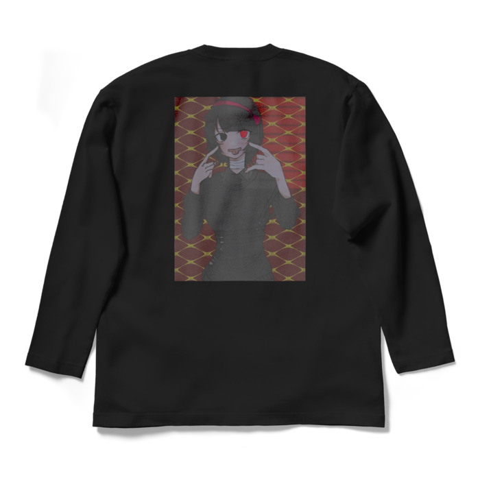 ロングスリーブTシャツ - L - ブラック