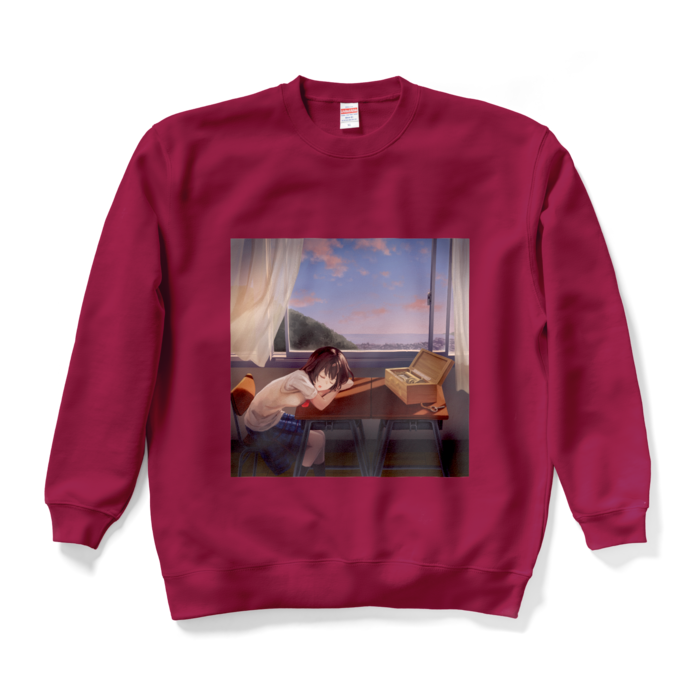 スウェット - XL - バーガンディ