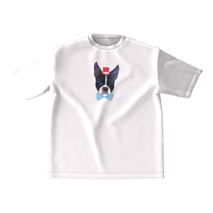 ビッグシルエットTシャツ（ホワイト） - M - 正面