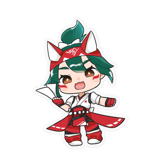 ステッカー - 100 x 100 (mm)